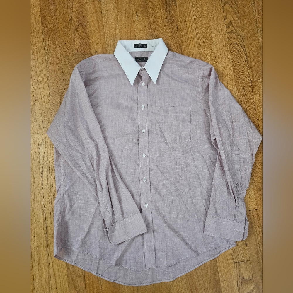 Christian Dior white collar shirt